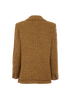 Chanel 97A Trimmed Tweed Jacket, &pound;650, Clothing, Brown, Wool, Back view