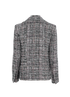 Chanel Tweed Jacket, &pound;1,200, Clothing, Grey/Pink, Cotton, Back view