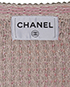 Chanel Pink Woven Edge to Edge Jacket, other view
