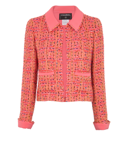 Chanel 01C Tweed Jacket, front view