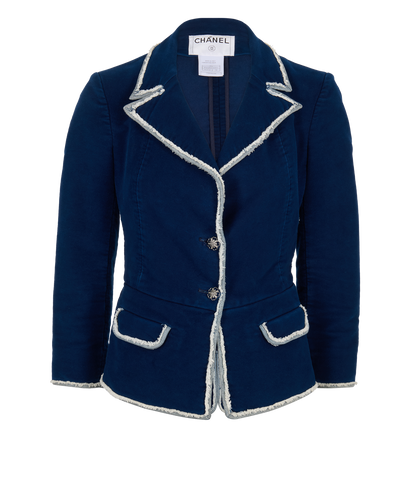 Chanel Fringe Trim Corset Jacket, front view