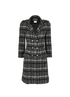 Chanel 06C Tweed Long Jacket, &pound;1,200, Clothing, Black, Nylon/Wool, Front view