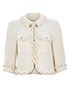 Chanel Boucle Gold Trim Jacket, front view