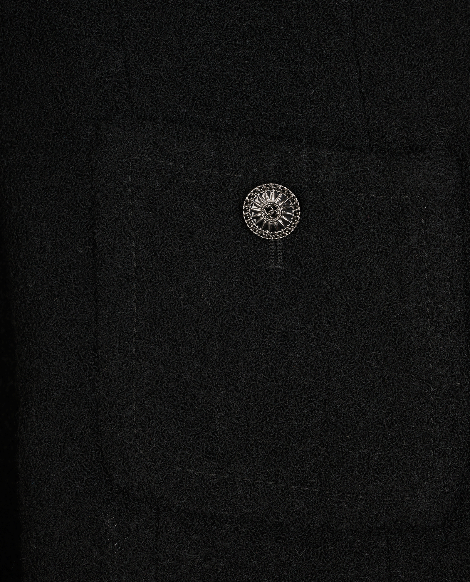 Chanel Cropped Jacket, &pound;750, Clothing, Black, Wool, Other view