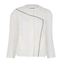 Chanel 12P Net Jacket - Size Womens 8