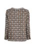 Chanel Tweed Jacket, &pound;2,500, Clothing, Brown/Grey/White, Acrylic Plastic/Cotton, Back view