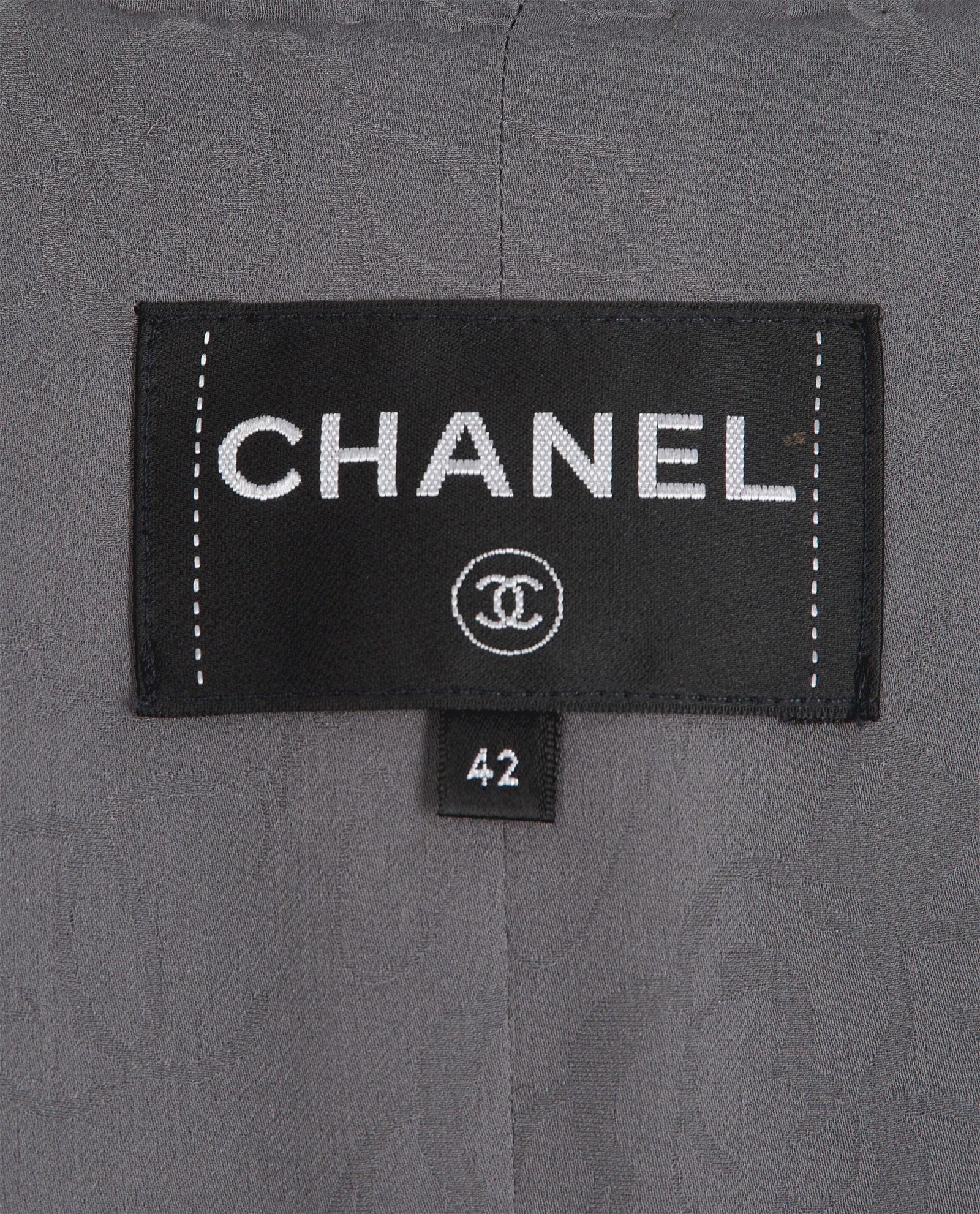 Chanel Tweed Jacket, &pound;2,500, Clothing, Brown/Grey/White, Acrylic Plastic/Cotton, Other view