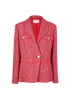 Chanel 19P Tweed Jacket, &pound;2,500, Clothing, Red, Acrylic Plastic/Cotton, Front view