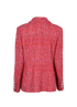 Chanel 19P Tweed Jacket, &pound;2,500, Clothing, Red, Acrylic Plastic/Cotton, Back view