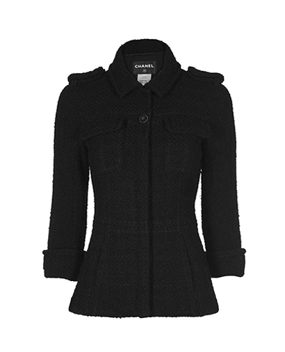 Chanel Tweed Jacket, front view