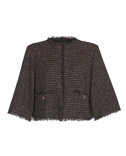 Chanel Sequinned Cropped Jacket, front view