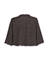 Chanel Sequinned Cropped Jacket, back view