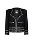 Chanel Cropped Embellished Jacket, front view