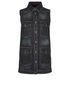 Chanel Distressed Denim Long Vest, front view