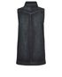 Chanel Distressed Denim Long Vest, back view