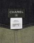 Chanel Distressed Denim Long Vest, other view