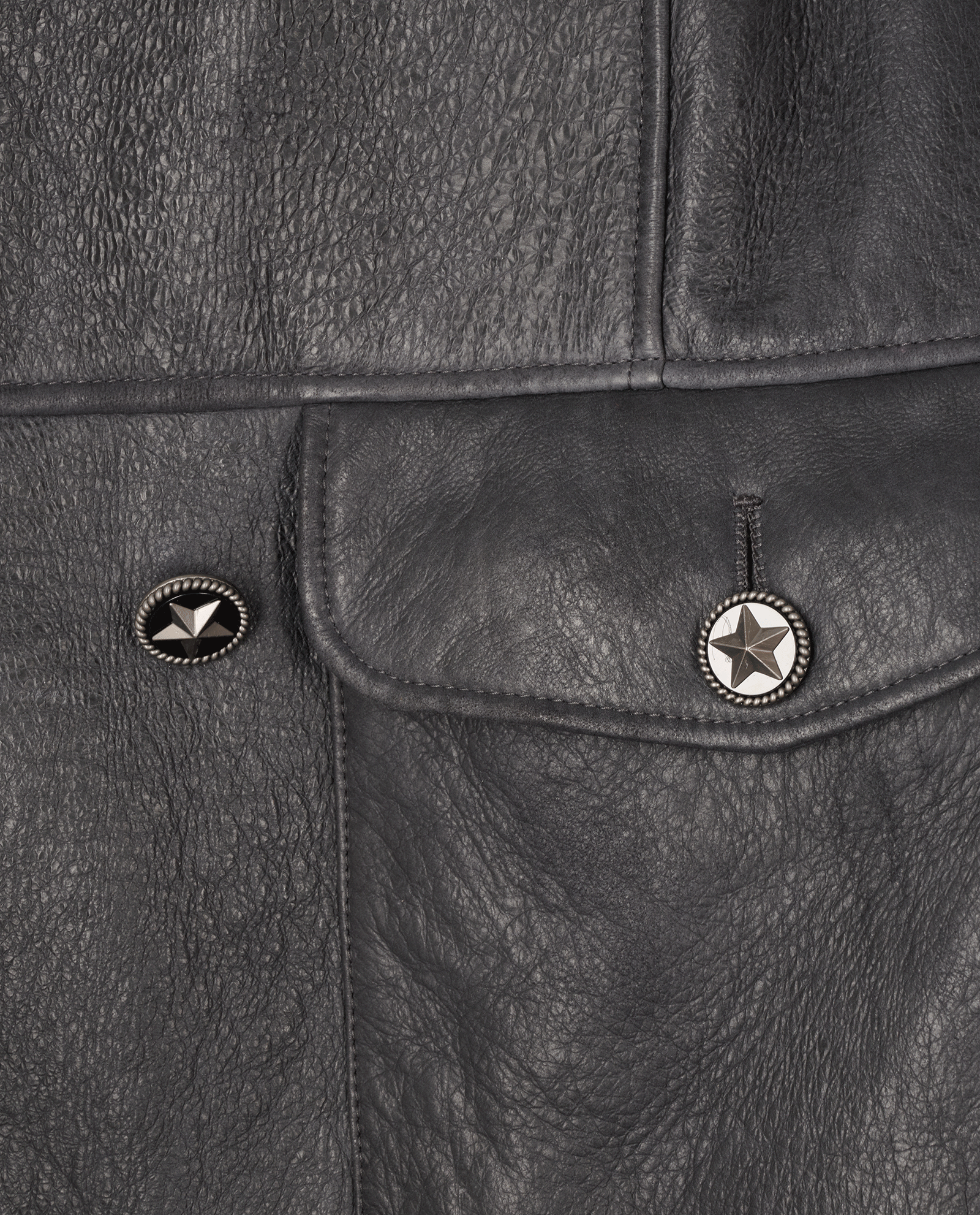 Chanel Embellished Jacket, &pound;1,670, Clothing, Grey, Leather, Other view