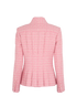Chanel Button Up Jacket, &pound;1,800, Clothing, Pink, Silk, Back view