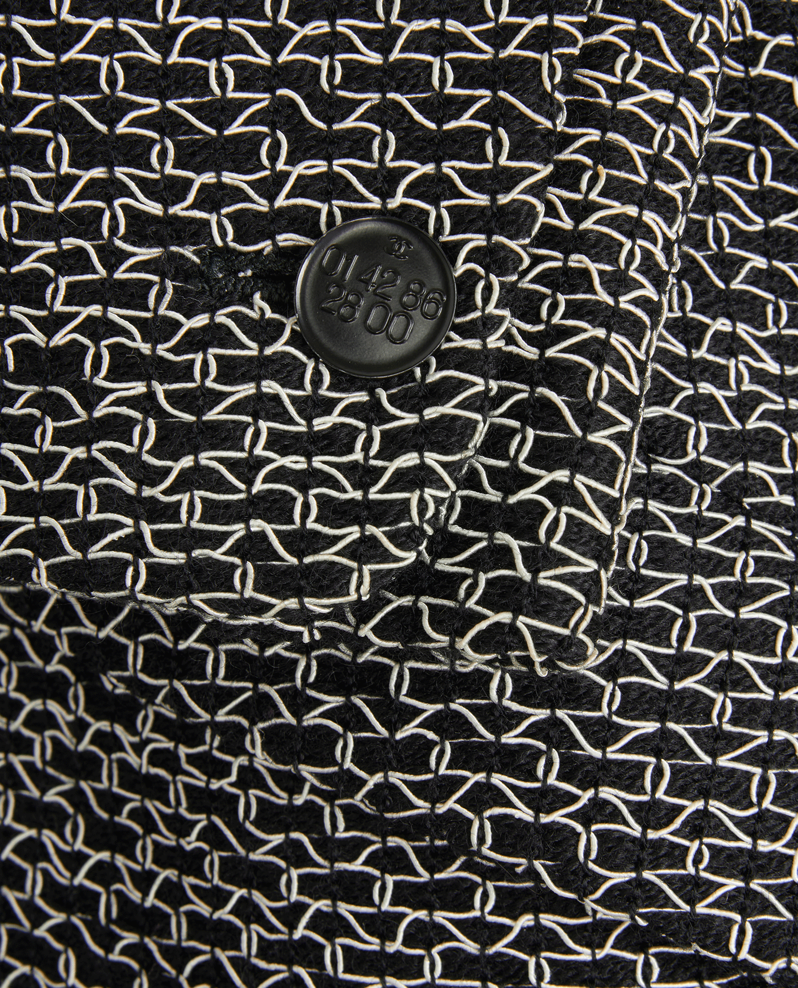 Chanel 98P Tweed Blazer, &pound;795, Clothing, Black/White, Wool, Other view