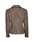 Chanel Vintage 2000 Collared Boucle Jacket, back view
