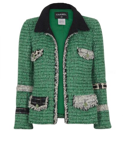 Chanel Tweed Jacket, front view