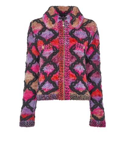 Chanel Zip Up Jacket, front view