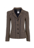 Chanel Houndstooth Print Blazer, front view
