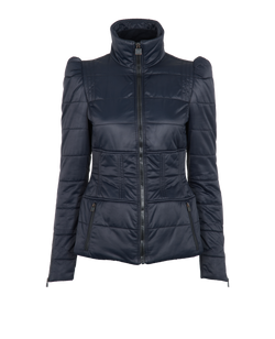 Chanel Puffer Jacket, Poly, Navy, UK8, 1*
