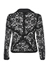 Chanel Lace Overlay Jacket, back view