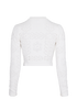 Chanel Crocheted Cardigan, back view