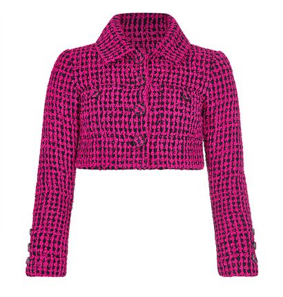 Chanel Pink Jacket, front view