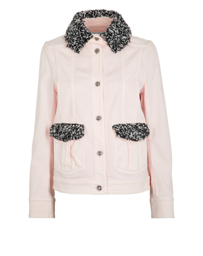 Chanel Denim Jacket, front view