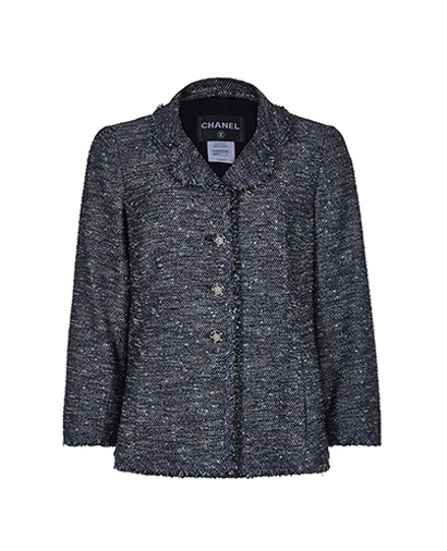 Chanel Boucle Fleck Jacket, front view