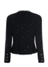 Chanel Boutique Vintage Jacket, £1,600, Clothing, Black, Sequins/Wool, Back view