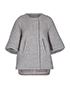 Chloe Short Sleeve Cape Jacket, front view