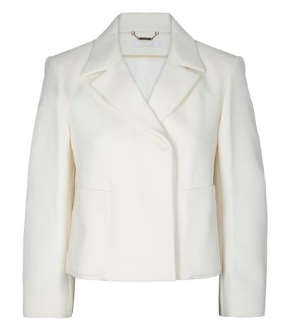 Chloe Cropped Double Breasted Jacket, front view