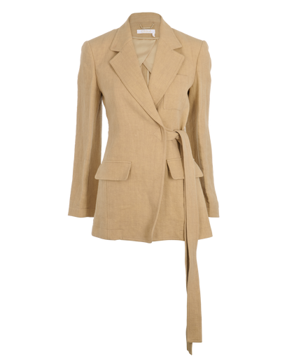 Chloe Belted Blazer, front view