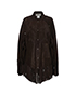 Chloe Fringed Cape, front view