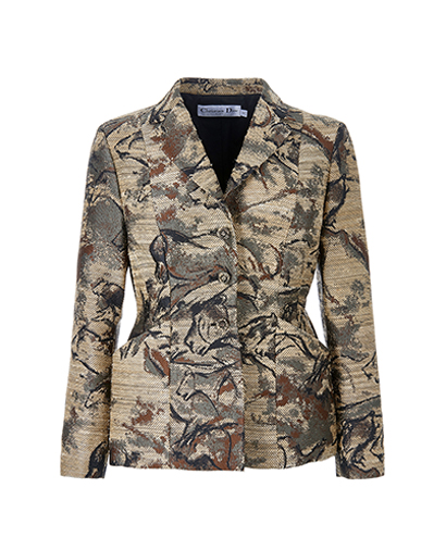 Christian Dior Jungle Print Jacket, front view