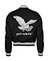 Off White ‘Diana’ Bomber Jacket, back view