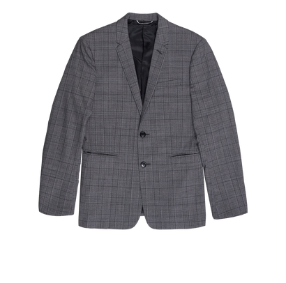 Christian Dior Plaid Blazer, front view