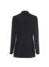 Christian Dior Double Breasted Blazer With Button Placket, back view