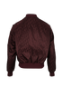 Christian Dior Oblique Reversible Bomber, &pound;1,400, Clothing, Burgundy, Polyester (Polymer), Back view