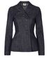 Christian Dior Denim Bar Jacket, front view