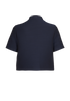 Christian Dior Short Sleeves Jacket, &pound;550, Clothing, Navy, Silk, Back view