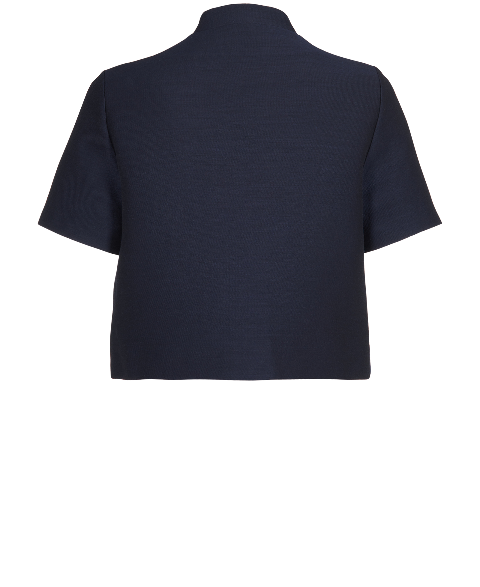 Christian Dior Short Sleeves Jacket, &pound;550, Clothing, Navy, Silk, Back view