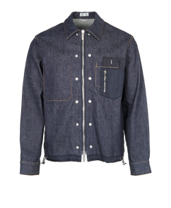 Dior x Sacai Denim Jacket, Denim, Cotton, MENS XS, 3*