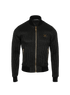Dolce & Gabbana Quilted Bomber Jacket, £350, Clothing, Black, Polyester (Polymer), Front view