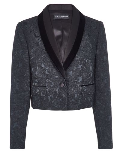 Dolce & Gabbana Paisely Print Blazer, front view