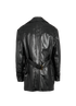 Dolce & Gabbana Button Up Leather Jacket, back view
